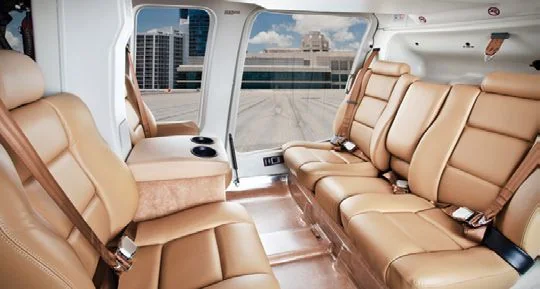 Bell 407GXP – Cabin interior