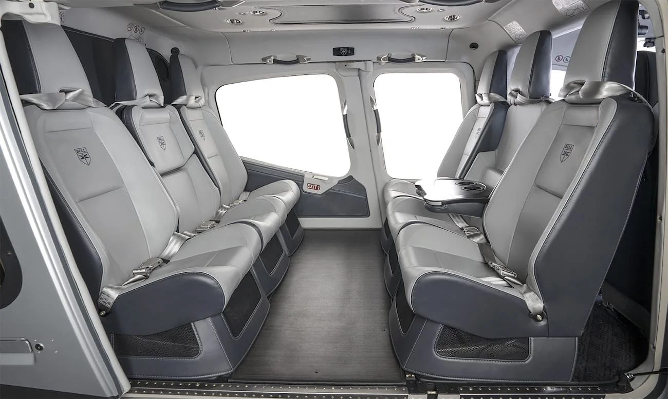 Bell 429 – Cabin interior