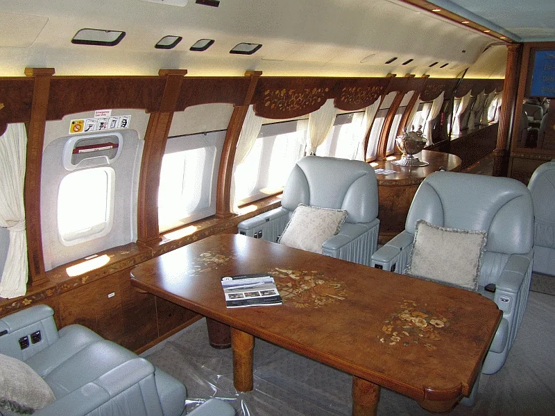 Boeing Business Jet BBJ – Cabin interior