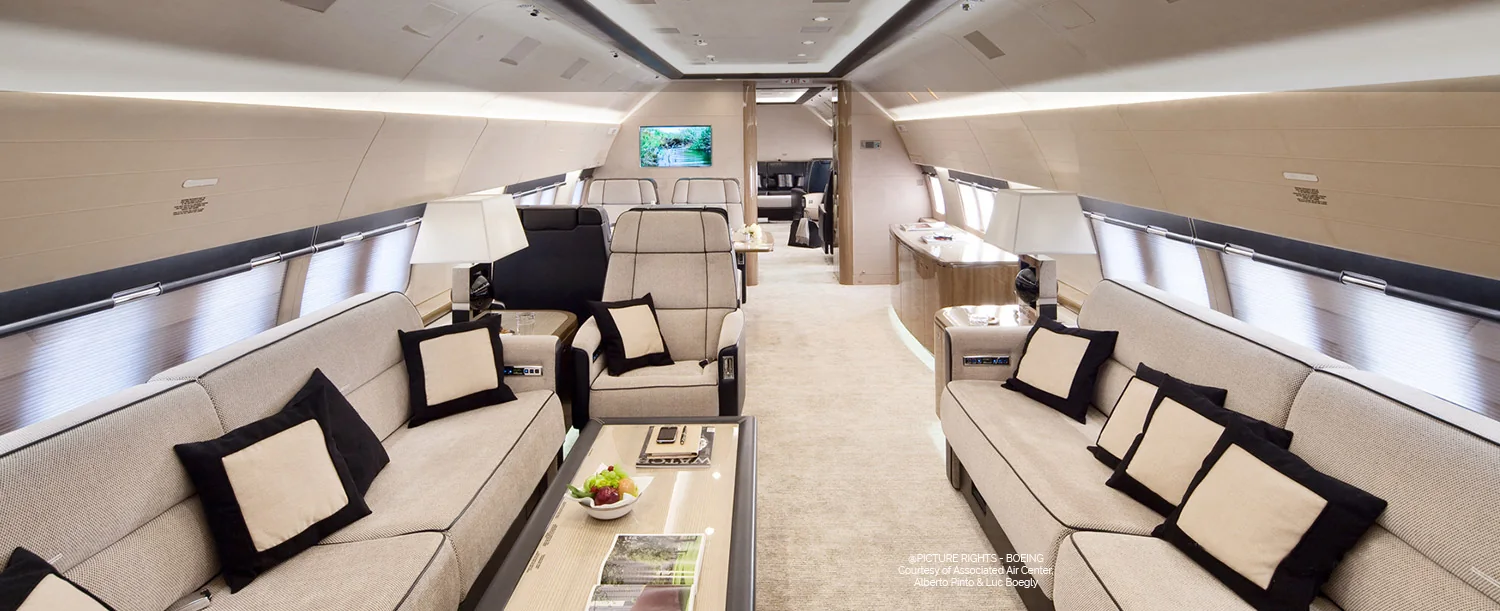 Boeing Business Jet BBJ3 – Cabin interior