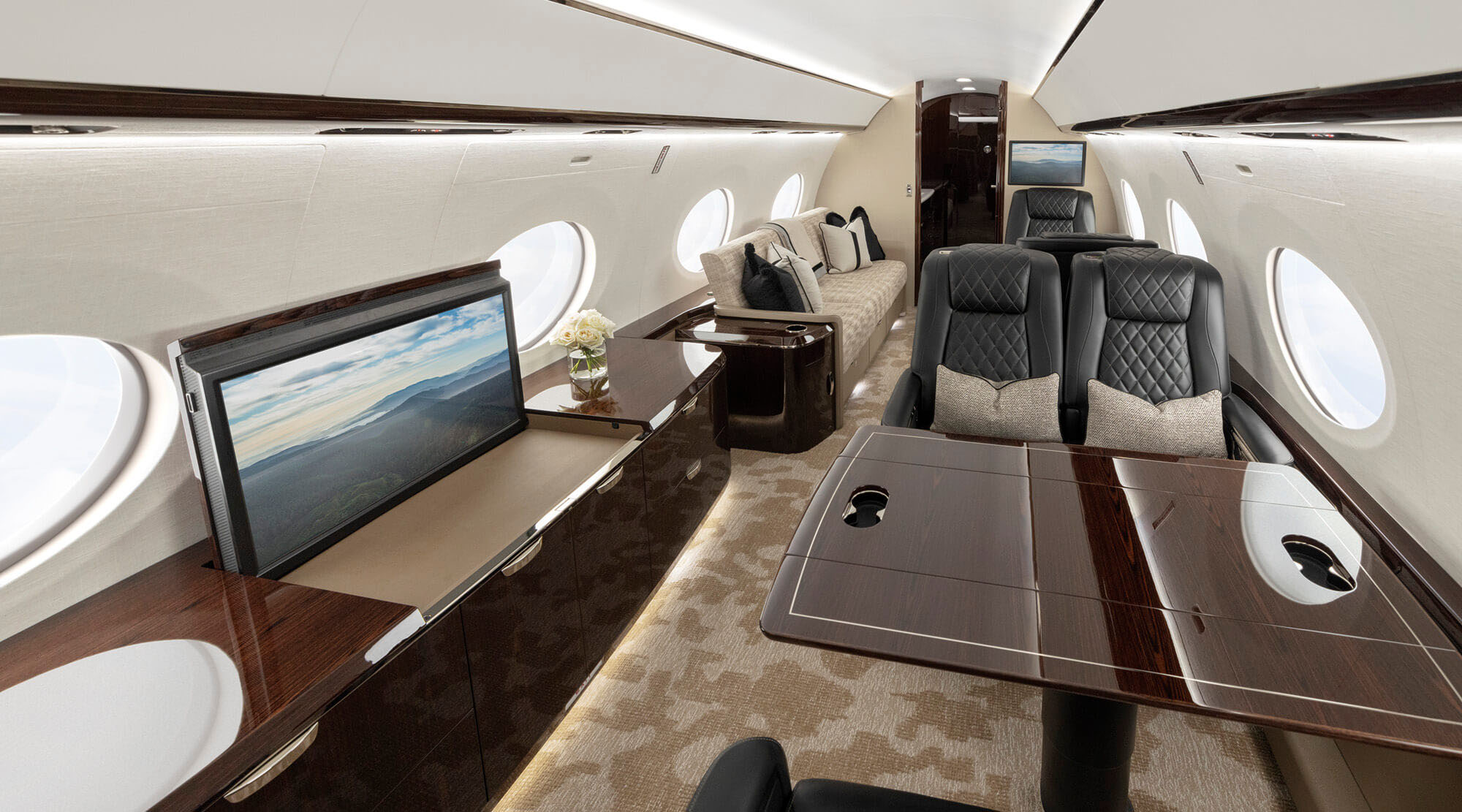 Gulfstream G800 – Cabin interior